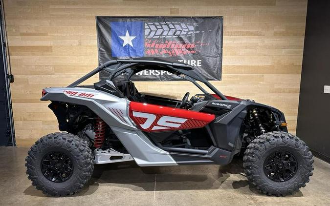 2024 Can-Am® Maverick X3 DS Turbo Fiery Red & Hyper Silver