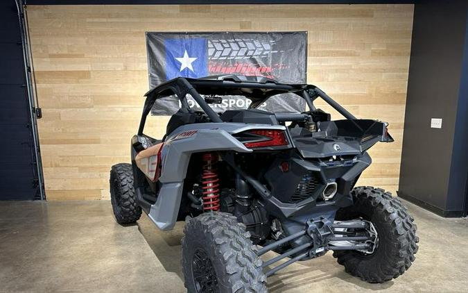 2024 Can-Am® Maverick X3 DS Turbo Fiery Red & Hyper Silver