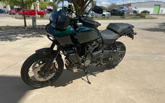 2024 Harley-Davidson® Pan America™ 1250 Alpine Green w/Laced Wheels