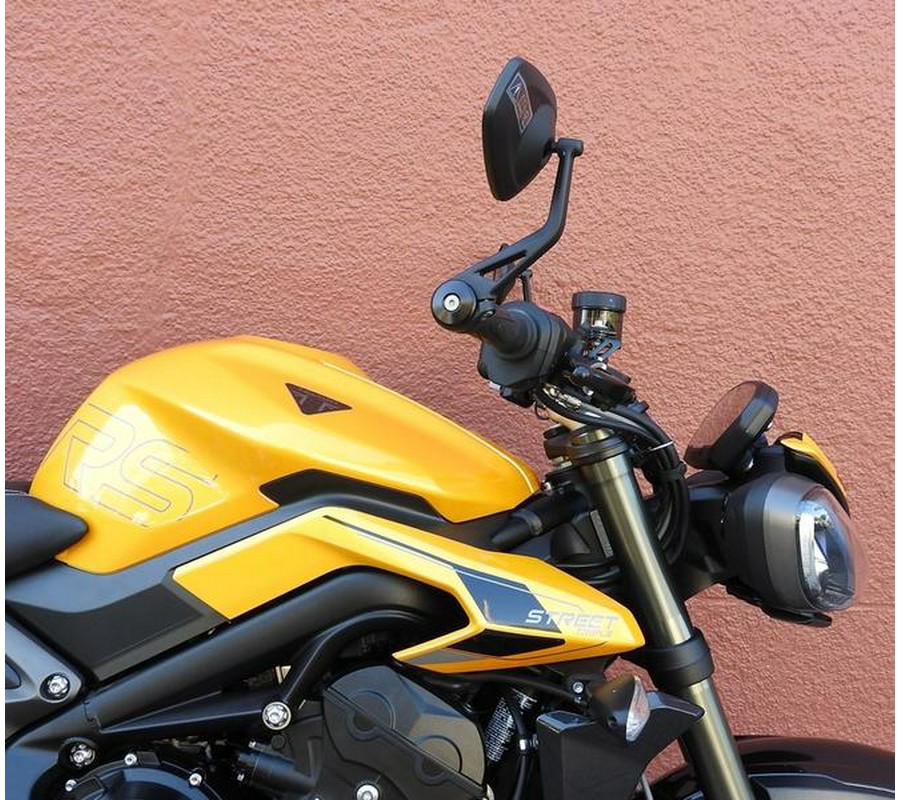 2024 Triumph Street Triple 765 RS Cosmic Yellow