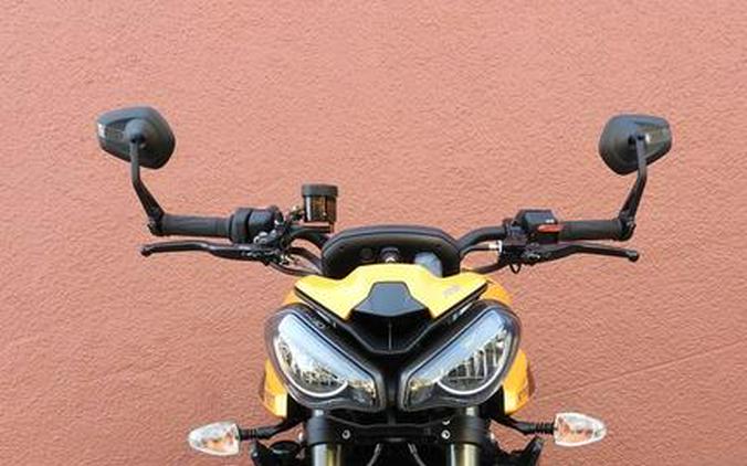 2024 Triumph Street Triple 765 RS Cosmic Yellow