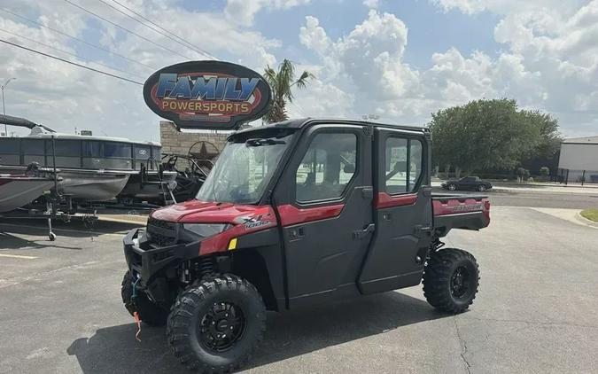 New 2025 POLARIS RANGER CREW XP 1000 NORTHSTAR EDITION ULTIMATE SUNSET RED