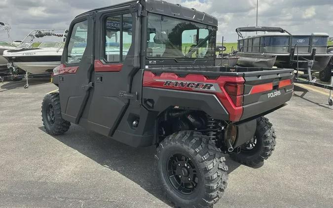 New 2025 POLARIS RANGER CREW XP 1000 NORTHSTAR EDITION ULTIMATE SUNSET RED