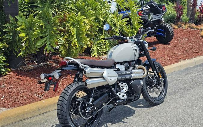 2024 Triumph Scrambler 1200 X Ash Grey X