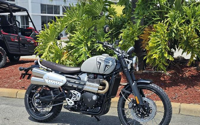 2024 Triumph Scrambler 1200 X Ash Grey X