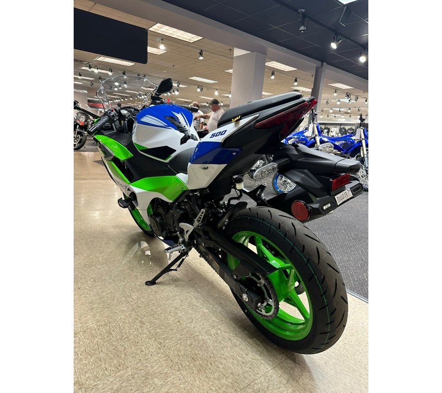 2024 Kawasaki Ninja 500 SE 40th Anniversary Edition ABS