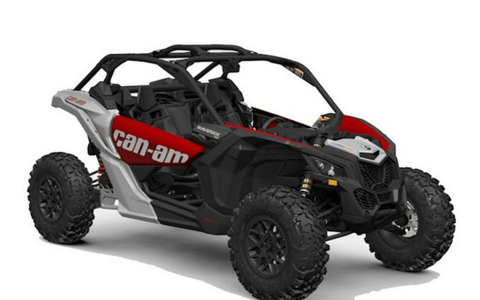 2025 Can-Am Maverick X3 DS Turbo RR Fiery Red & Hyper Silver