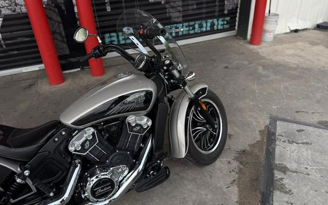 2022 Indian Motorcycle® Scout® ABS Silver Quartz Metallic/Black