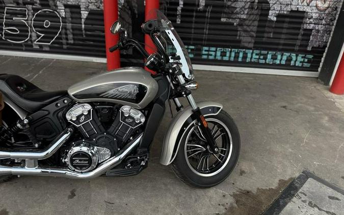 2022 Indian Motorcycle® Scout® ABS Silver Quartz Metallic/Black