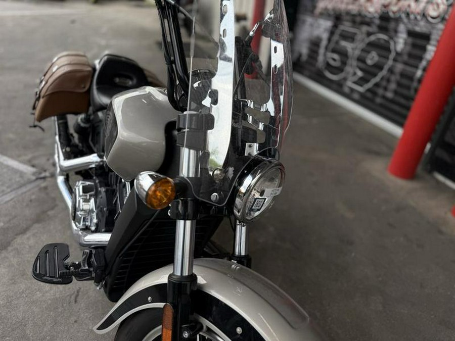 2022 Indian Motorcycle® Scout® ABS Silver Quartz Metallic/Black