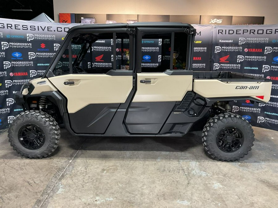 2026 Can-Am® Defender MAX Limited HD11 Desert Tan & Carbon Black