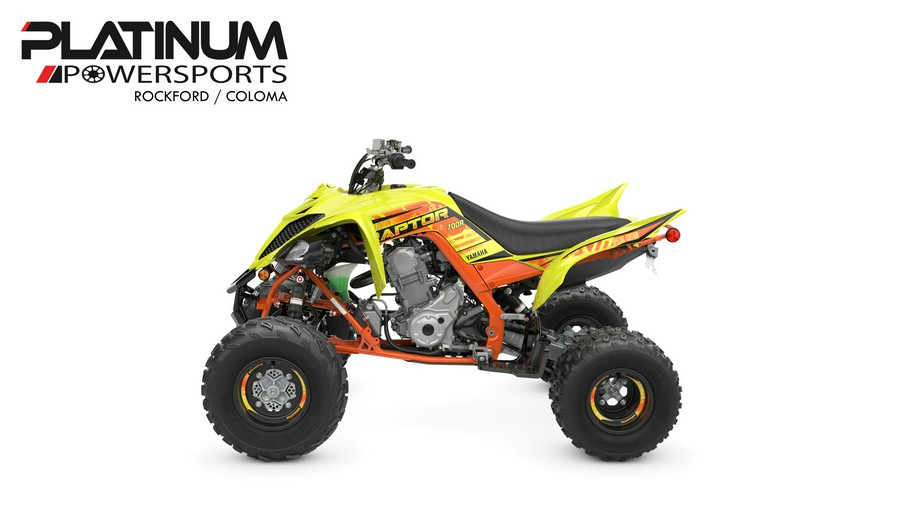 2027 Yamaha Raptor 700R SE Vivid Yellow / Orange