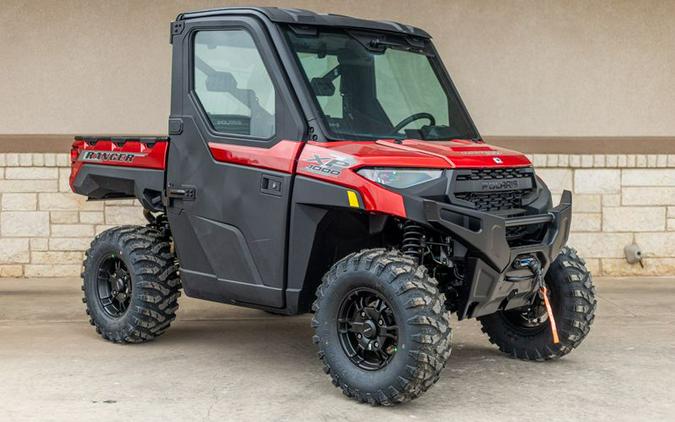 New 2025 POLARIS RANGER XP 1000 NORTHSTAR EDITION PREMIUM SUNSET RED