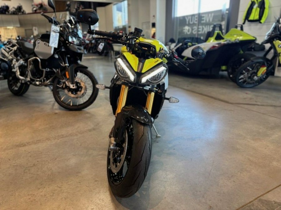 2026 Triumph Speed Triple 1200 RX Triumph Performance Yellow 1200 RX Limited Edition