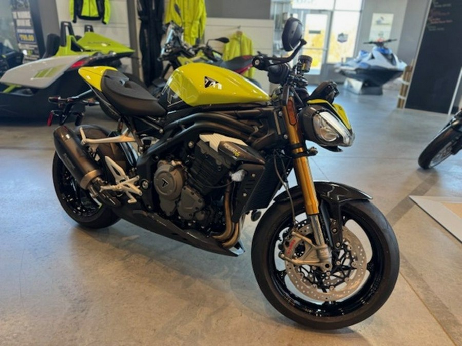 2026 Triumph Speed Triple 1200 RX Triumph Performance Yellow 1200 RX Limited Edition