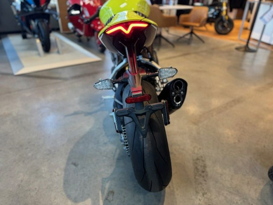 2026 Triumph Speed Triple 1200 RX Triumph Performance Yellow 1200 RX Limited Edition