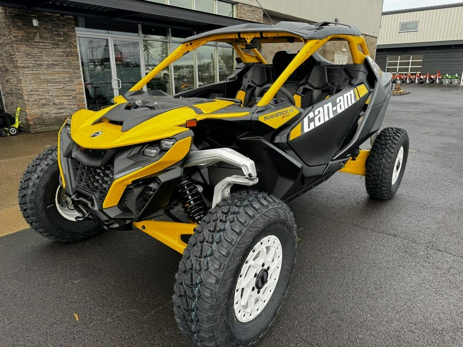 2024 Can-Am® Maverick R X RS Carbon Black & Neo Yellow