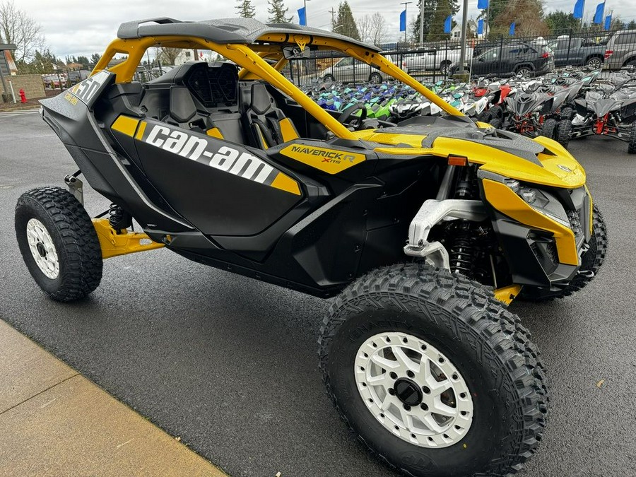 2024 Can-Am® Maverick R X RS Carbon Black & Neo Yellow