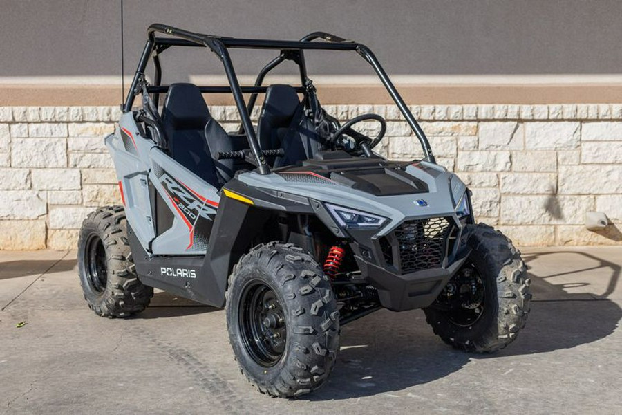 New 2024 POLARIS RZR 200 EFI STORM GRAY