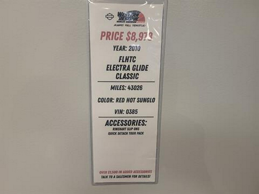 2010 Harley-Davidson Electra Glide® Classic