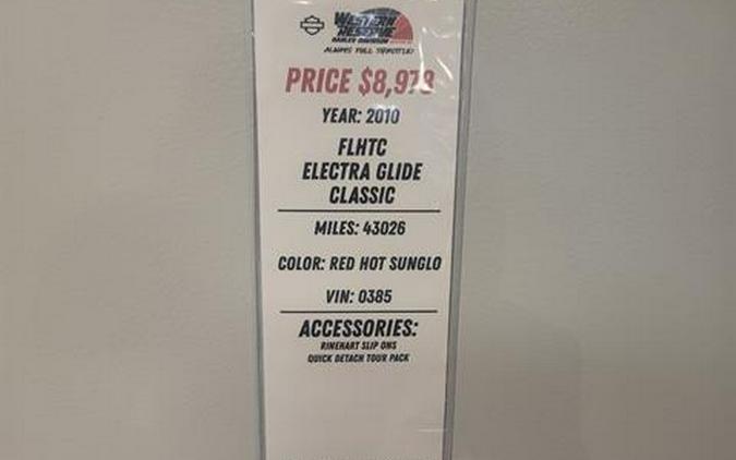 2010 Harley-Davidson Electra Glide® Classic