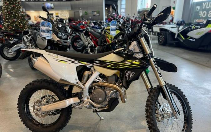 2026 TRIUMPH TF 450-E Jet Black/Pure White