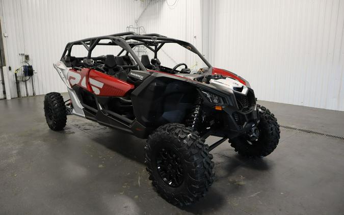 2024 Can-Am® Maverick X3 MAX RS Turbo RR Fiery Red & Hyper Silver