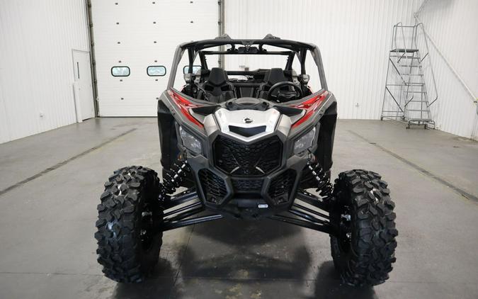 2024 Can-Am® Maverick X3 MAX RS Turbo RR Fiery Red & Hyper Silver