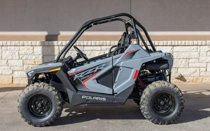 New 2024 POLARIS RZR 200 EFI STORM GRAY