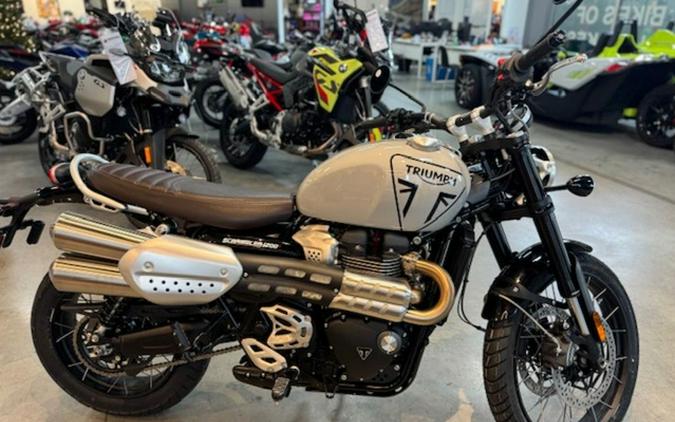 2025 TRIUMPH Scrambler 1200 X Sapphire Black
