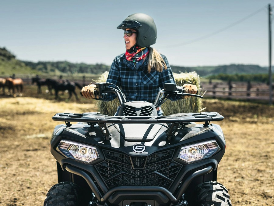2026 CFMOTO CFORCE 400 Jet Black - C0919