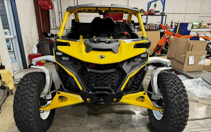 2024 Can-Am® Maverick R X RS Carbon Black & Neo Yellow