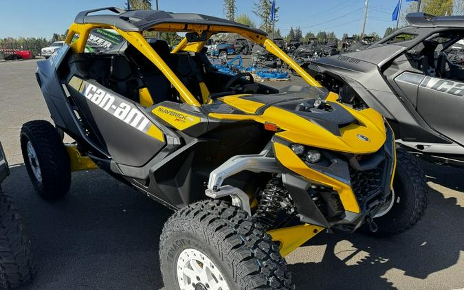 2024 Can-Am® Maverick R X RS Carbon Black & Neo Yellow