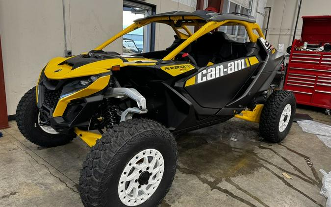 2024 Can-Am® Maverick R X RS Carbon Black & Neo Yellow