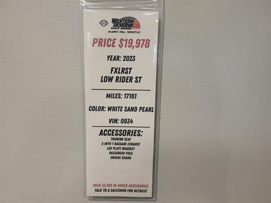 2023 Harley-Davidson Low Rider® ST
