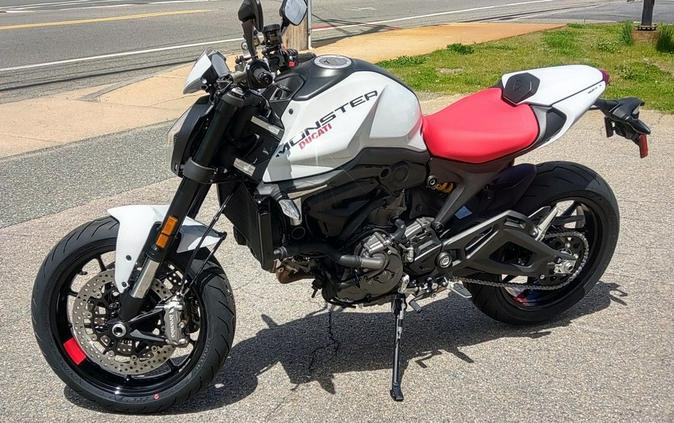 2024 Ducati Monster Plus Iceberg White