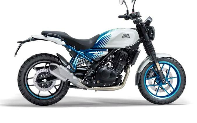 2026 Royal Enfield Guerrilla 450 Brava Blue