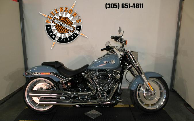 New 2024 Harley-Davidson Fat Boy 114 Cruiser FLFBS Motorcycle For Sale In Miami, Florida