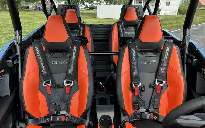 2025 Polaris RZR Pro S 4 Ultimate Orange Burst Zenith Blue