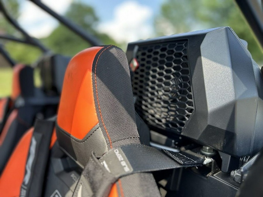 2025 Polaris RZR Pro S 4 Ultimate Orange Burst Zenith Blue