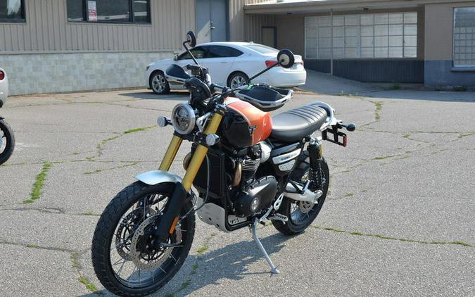 2024 Triumph Scrambler 1200 XE Baja Orange / Phantom Black