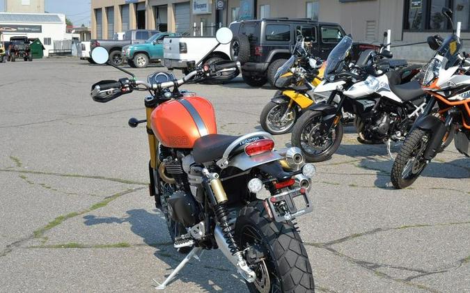 2024 Triumph Scrambler 1200 XE Baja Orange / Phantom Black