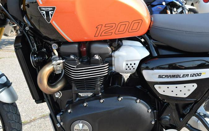 2024 Triumph Scrambler 1200 XE Baja Orange / Phantom Black