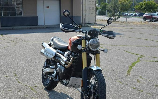 2024 Triumph Scrambler 1200 XE Baja Orange / Phantom Black