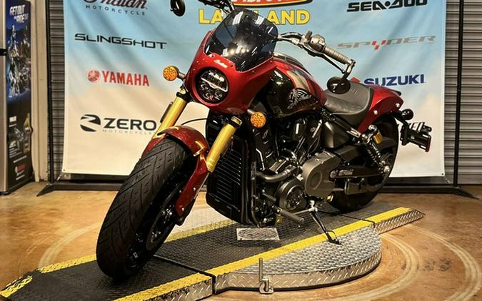 2026 Indian 101 Scout Sunset Red Metallic