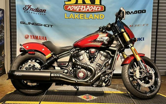 2026 Indian 101 Scout Sunset Red Metallic