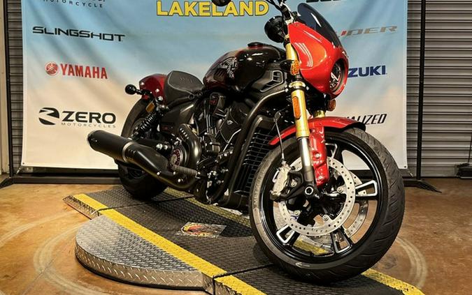 2026 Indian 101 Scout Sunset Red Metallic