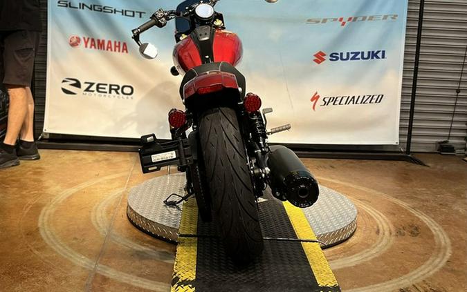 2026 Indian 101 Scout Sunset Red Metallic