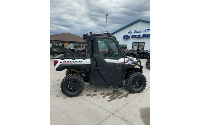 2023 Polaris Industries RANGER XP 1000 NorthStar Trail Boss Ghost White/Perf Red - RIDE COMMAND Package