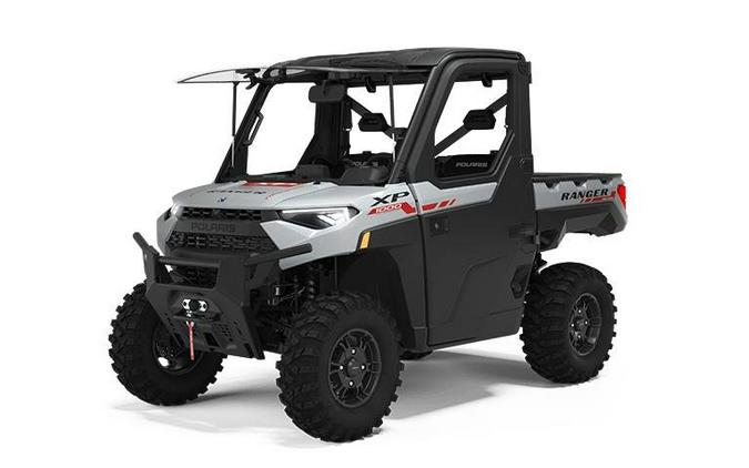 2023 Polaris Industries RANGER XP 1000 NorthStar Trail Boss Ghost White/Perf Red - RIDE COMMAND Package